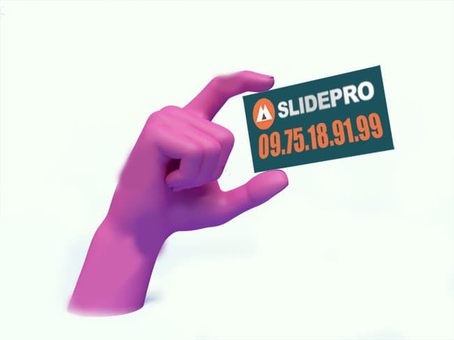 contactez l'agence PowerPoint SlidePro